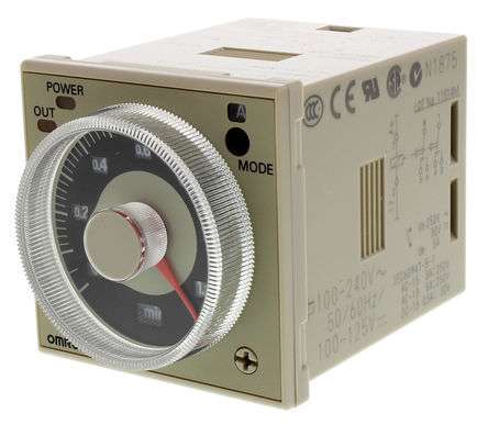 H3CR-A8E DC12-48V Rơ le thời gian Omron 1 H3CR A8 AC100 240