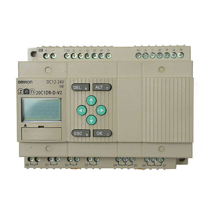 ZEN-20C1DR-D-V2 Bộ lập trình rơ le Omron 1 Omron ZEN 20C1DR D V2