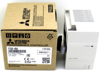 FX3U-4DA Mô đun 4 analog output 1 FX3U 4DA