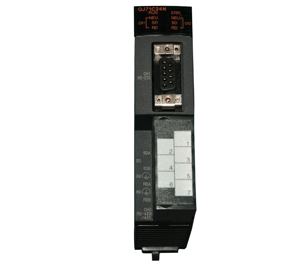 QJ71C24N Serial communication module RS-232 1ch, RS-422/485 1ch 1 QJ71C24N