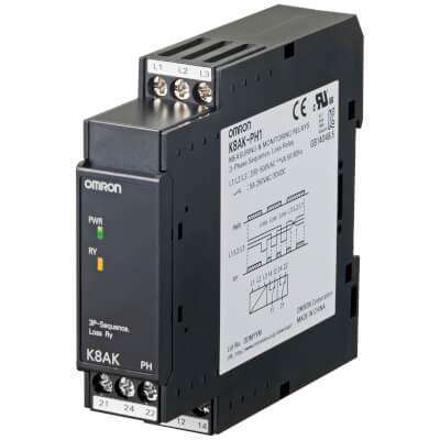 K8AK-PH1 Rơ le bảo vệ 3 pha Omron 1 K8AK PH1