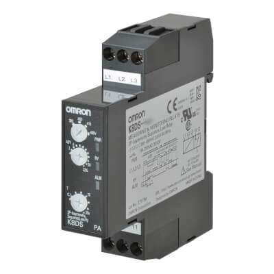 K8DS-PA2 Rơ le bảo vệ 3 pha Omron 1 K8DS PA