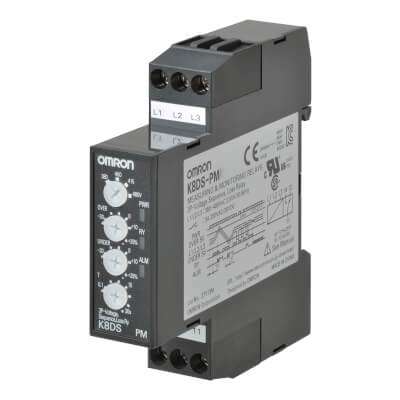 K8DS-PM2 Rơ le bảo vệ 3 pha Omron 1 K8DS PM