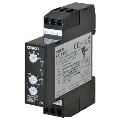 K8DS-PU2 Rơ le bảo vệ 3 pha Omron 1 K8DS PU