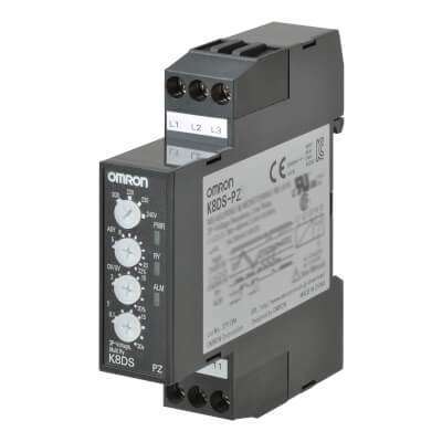 K8DS-PZ2 Rơ le bảo vệ 3 pha Omron 1 K8DS PZ1