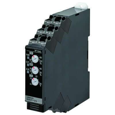 K8DT-VS2CA Rơ le bảo vệ dòng 1 pha Omron 1 K8DT VSx