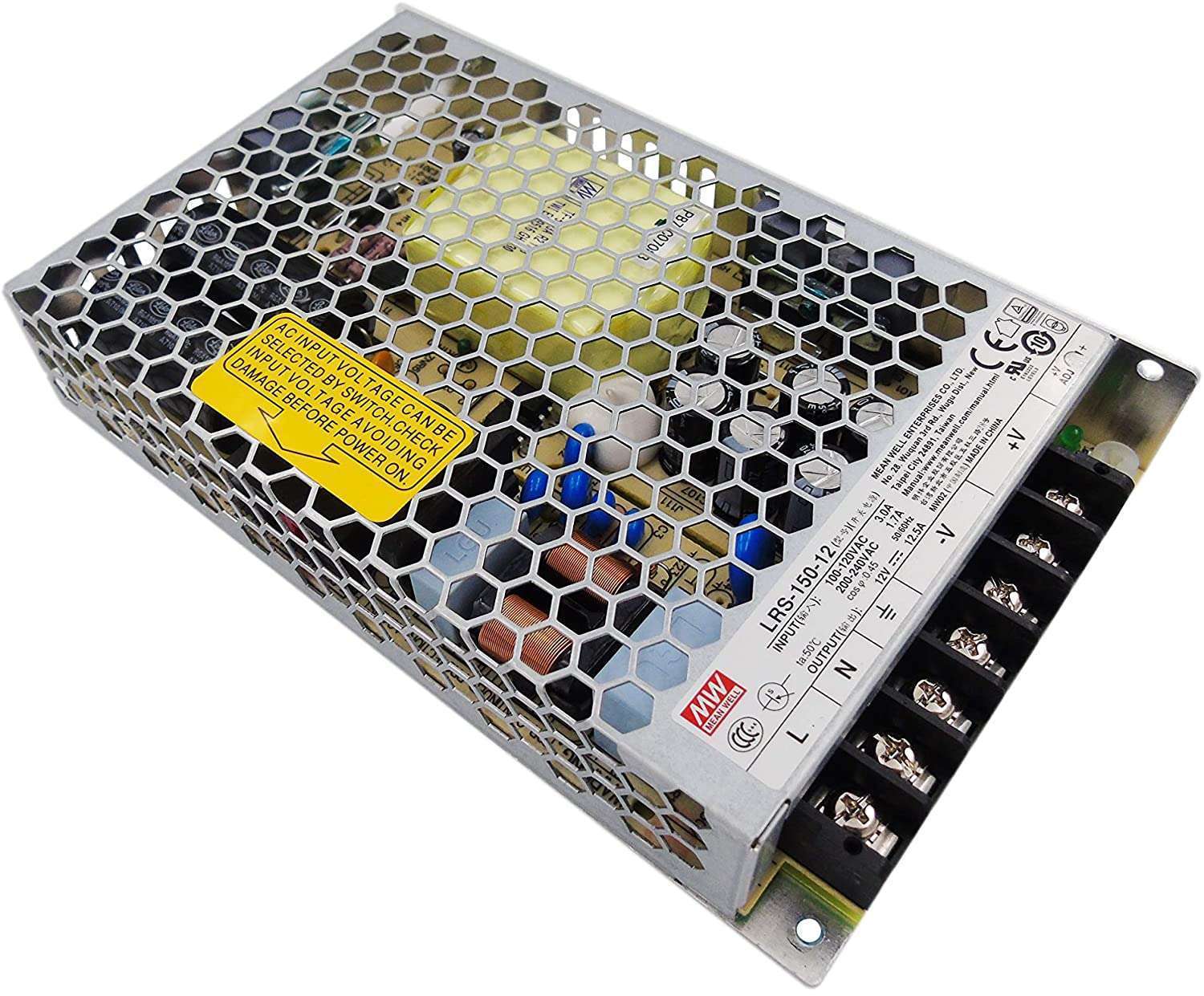 LRS-150-12 Nguồn một chiều Meanwell 150W-12VDC 1 lrs 150 12