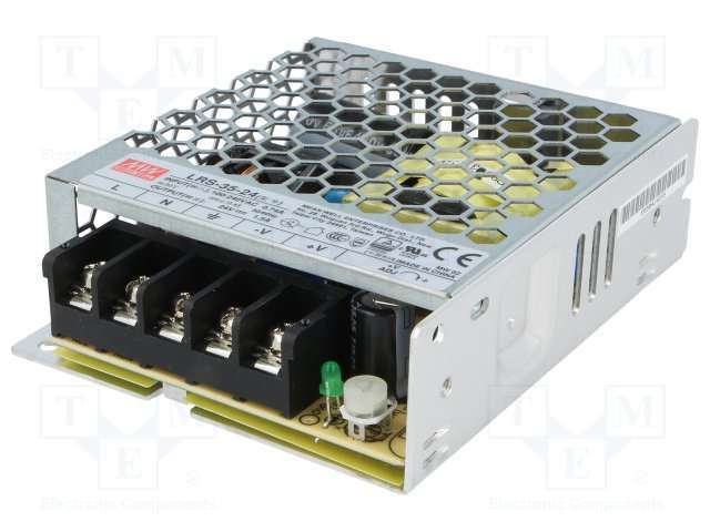 LRS-35-15 Nguồn một chiều Meanwell 35W-15VDC 2 lrs 35 15