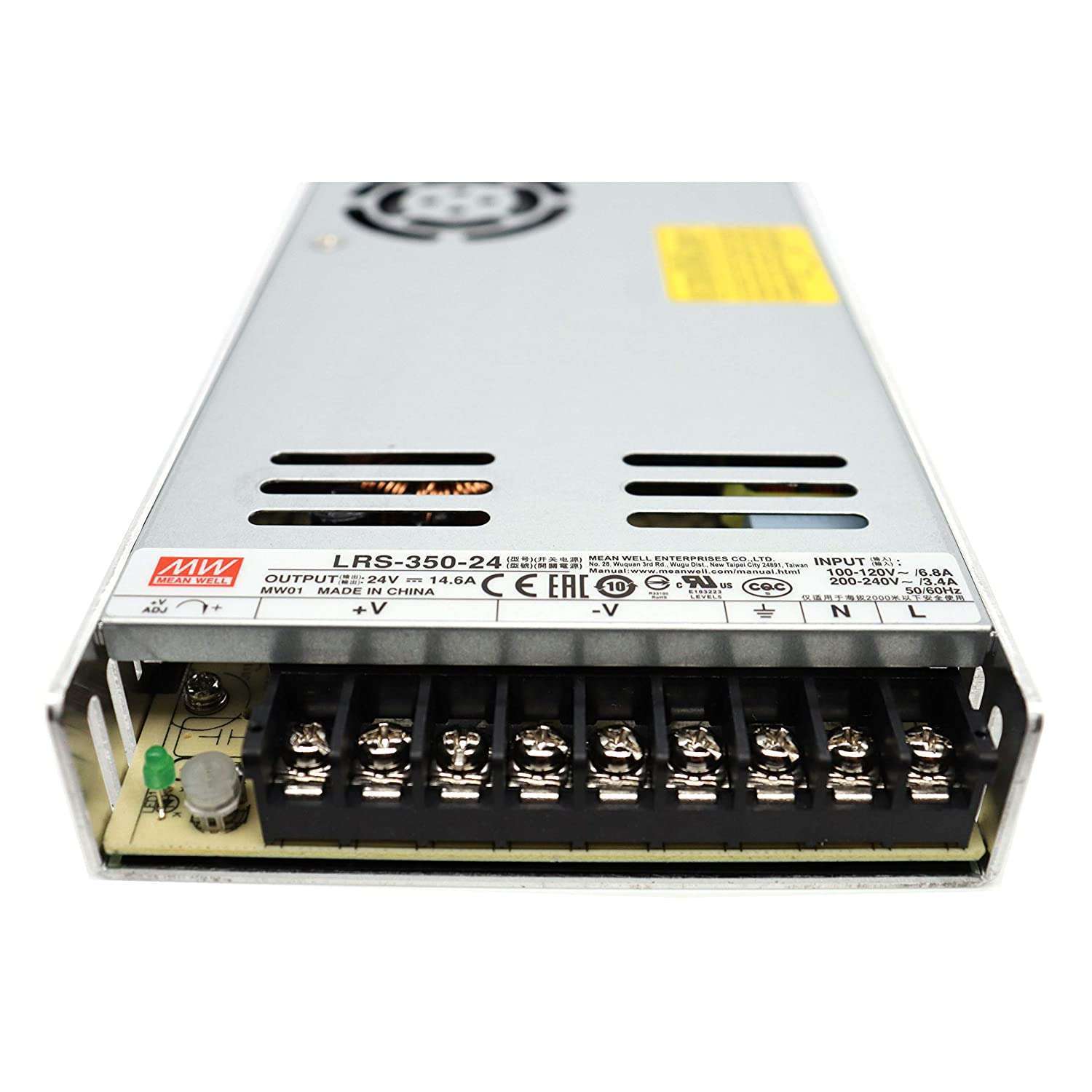 LRS-350-24 Nguồn một chiều Meanwell 350W-24VDC 1 lrs 350 24