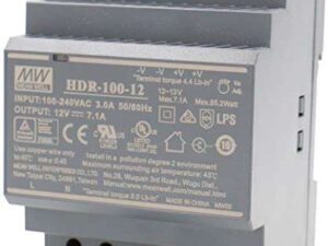 HDR-100-12 Nguồn cài ray Meanwell 100W-12VDC