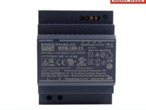 HDR-100-15 Nguồn cài ray Meanwell 100W-15VDC