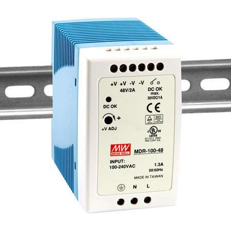 MDR-100-48 Nguồn cài ray Meanwell 100W-48VDC 1 mdr 100 48