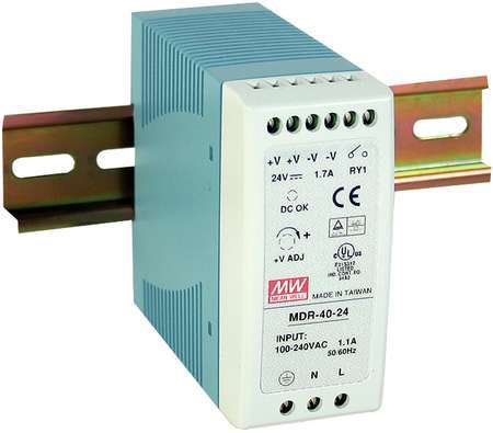 MDR-40-24 Nguồn cài ray Meanwell 40W-24VDC 1 mdr 40 24