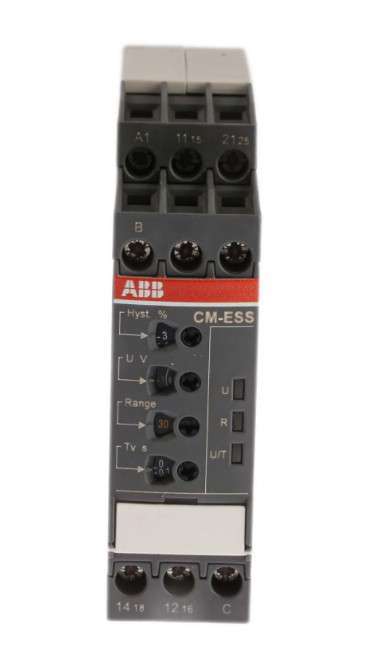 Rơ le giám sát điện áp 1 pha AC/DC ABB CM-ESS.2S 1SVR730831R1400 1 1SVR730830R0400 01