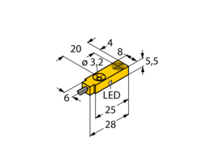 Cảm biến từ tiệm cận Turck  BI2-Q5.5-AP6X 7M