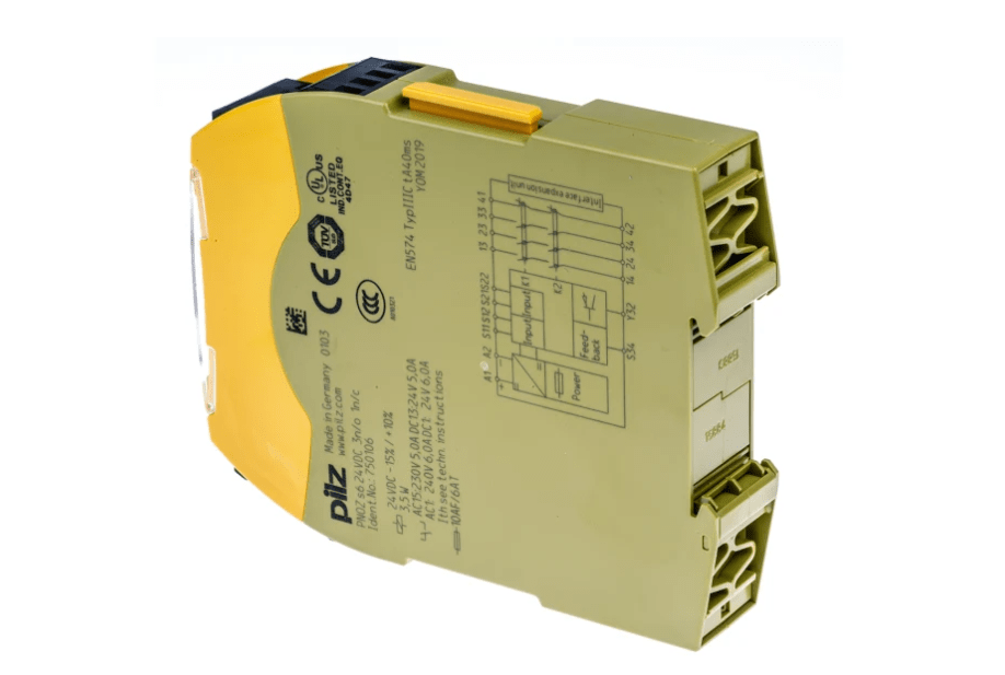 Rơ le an toàn Pilz PNOZ s6 24VDC 3 n/o 1 n/c (750106) 1 750106