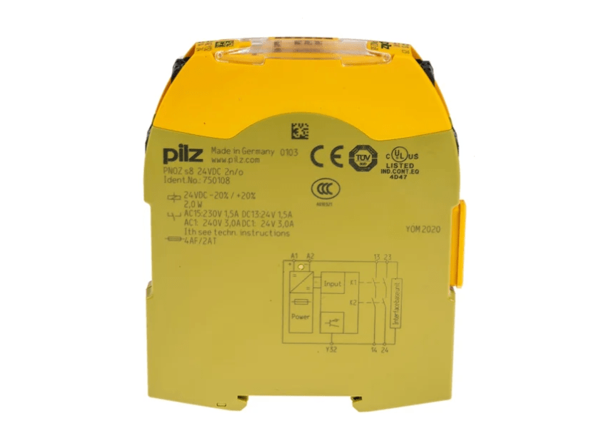 Mô đun an toàn Pilz PNOZ s8 24VDC 2 n/o (750108) 1 750108