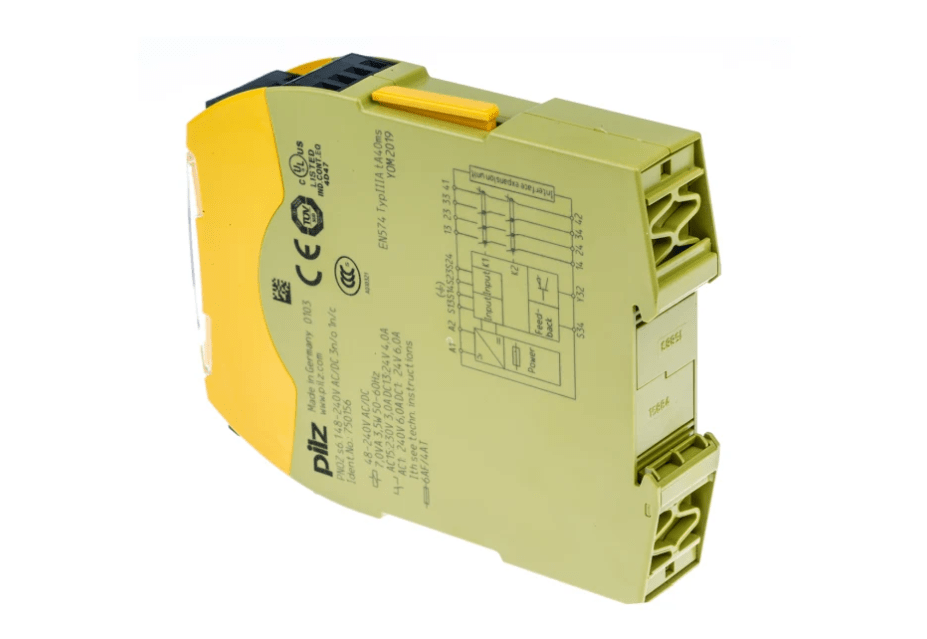 Rơ le an toàn Pilz PNOZ s6.1 48-240VACDC 3 n/o 1 n/c (750156) 1 750156