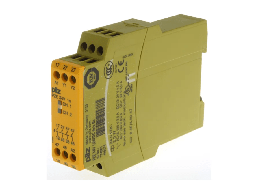 Rơ le an toàn Pilz PZE X4V 1/24VDC 4n/o fix (774581) 1 774581