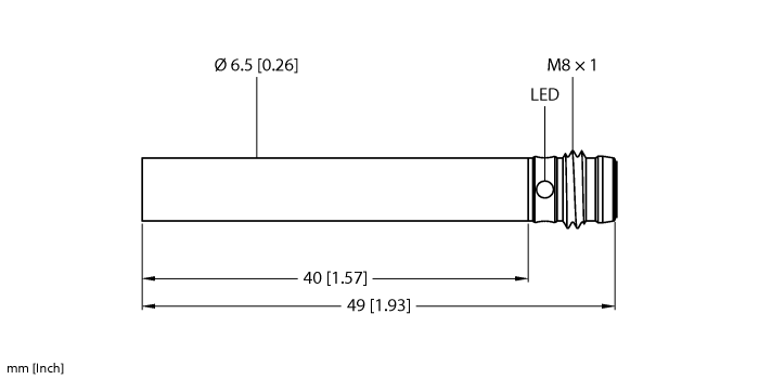 Cảm biến từ tiệm cận Turck Bi2-EH6.5-AP6X-V1131 1 Bi2 EH6.5 AP6X V1131