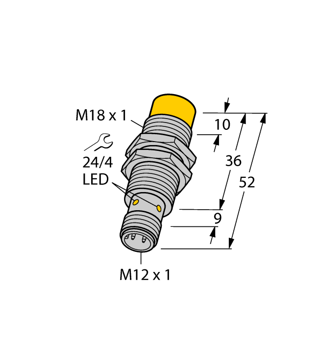 Cảm biến từ tiệm cận Turck NI12U-EM18-AP6X-H1141 1 NI12U EM18 AP6X H1141