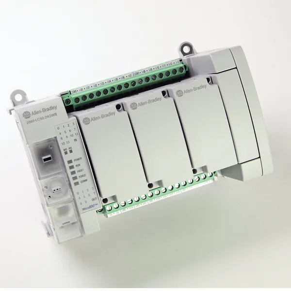 Bộ lập trình lô gic loại nhỏ Rockwell Automation 2080-L50E-24AWB 1 2080 l50e 24awb