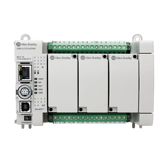 Bộ lập trình lô gic loại nhỏ Rockwell Automation 2080-LC70-24QBB 1 2080 lc70 24qbb