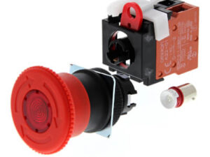 A22EL-M-24A-02 Công tắc dừng khẩn Omron có đèn