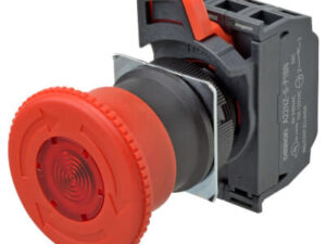 A22NE-M-P202-C Công tắc dừng khẩn Omron có đèn
