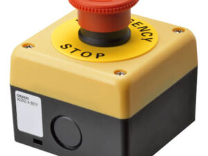 A22NE-M-P202-N-B Công tắc dừng khẩn Omron có hộp